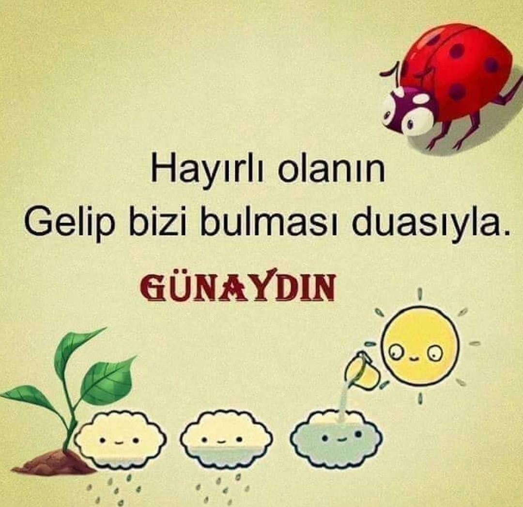 Günaydın arkadaşım