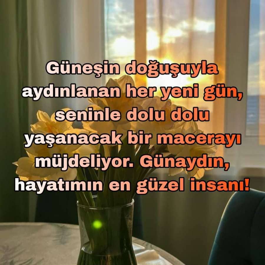 Güneşin doğuşuyla Günaydın Mesajları