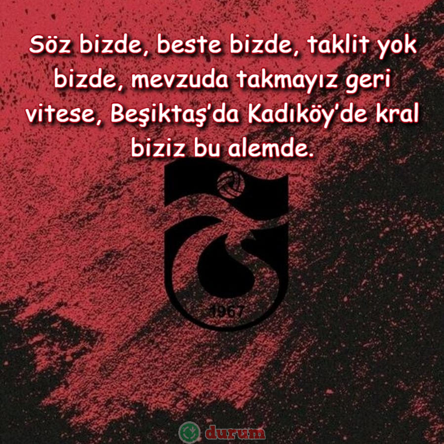 Güzel Trabzonspor Sözleri