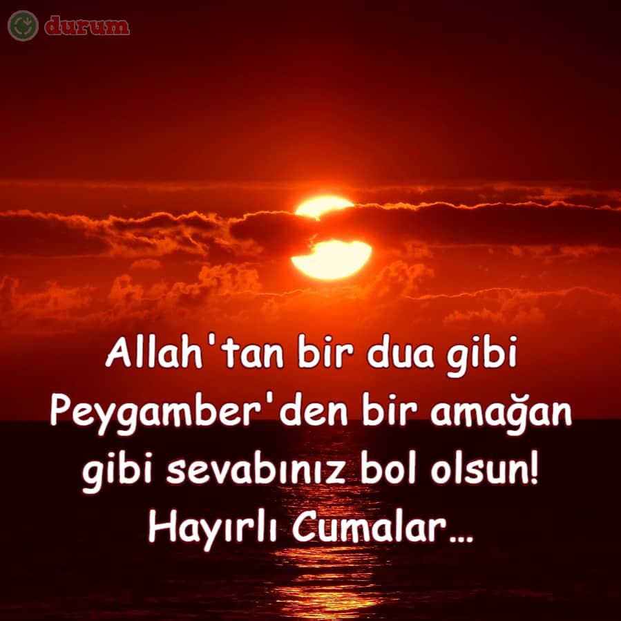 hadislerle güzel cuma mesajları 