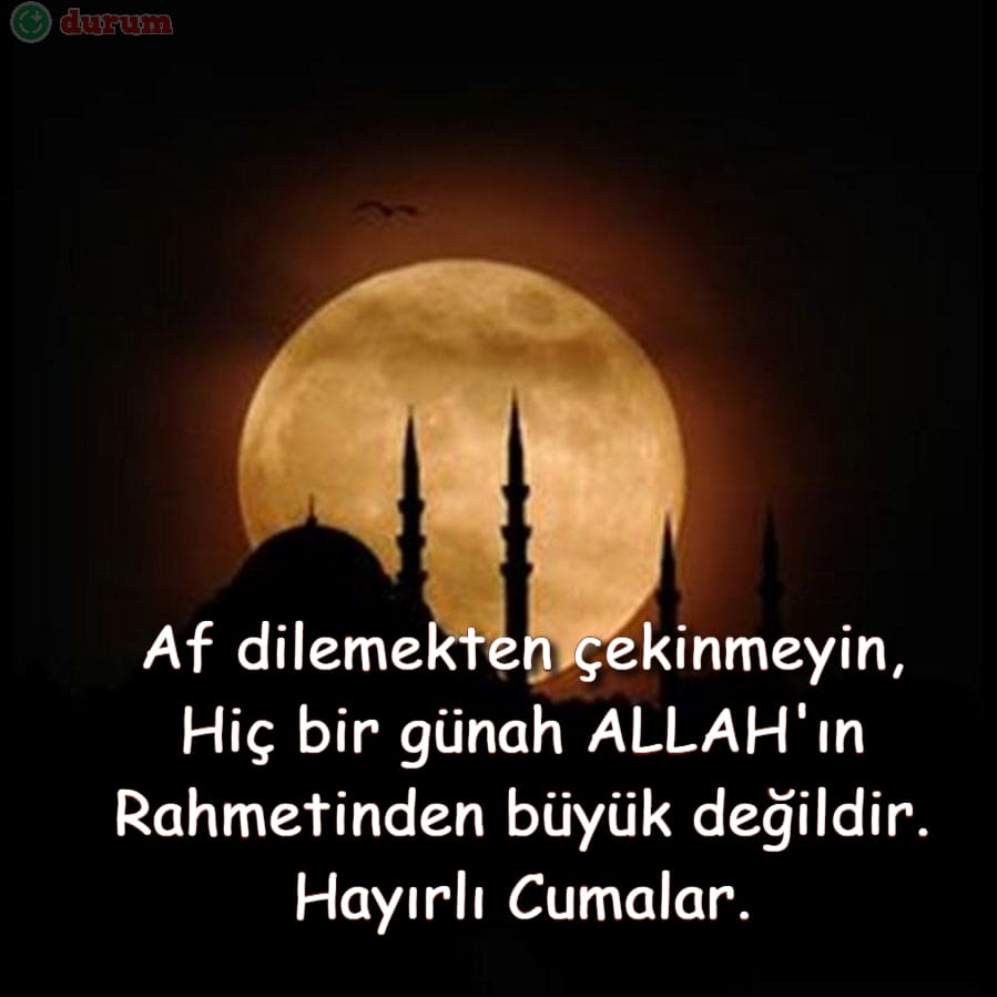Hareketli Cuma mesajları indir