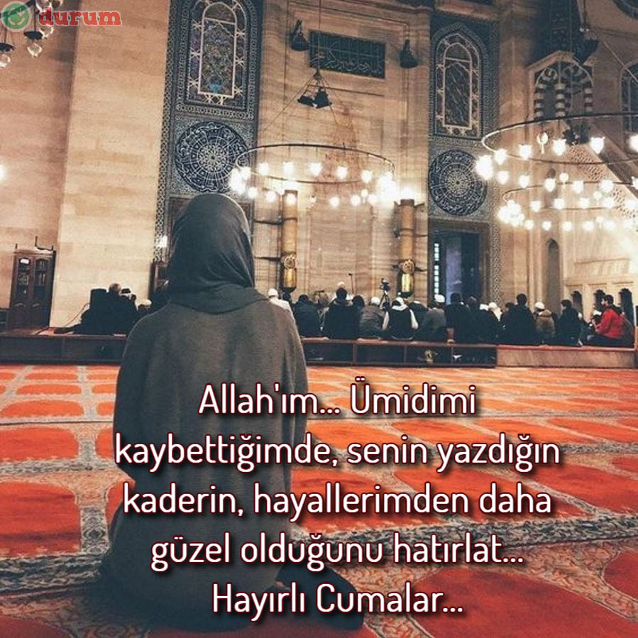 Hareketli Cuma mesajları uzun