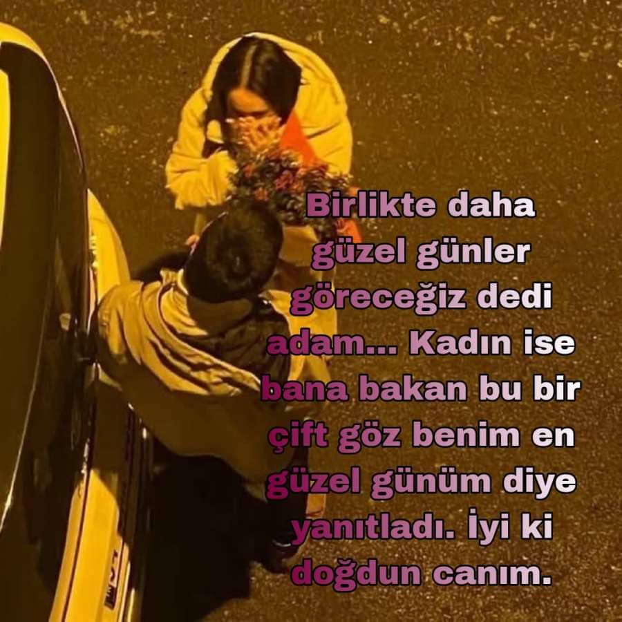 Hayat Arkadaşıma Doğum Günü Mesajim