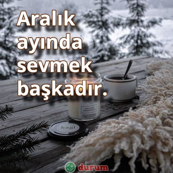 Hoş geldin Aralık