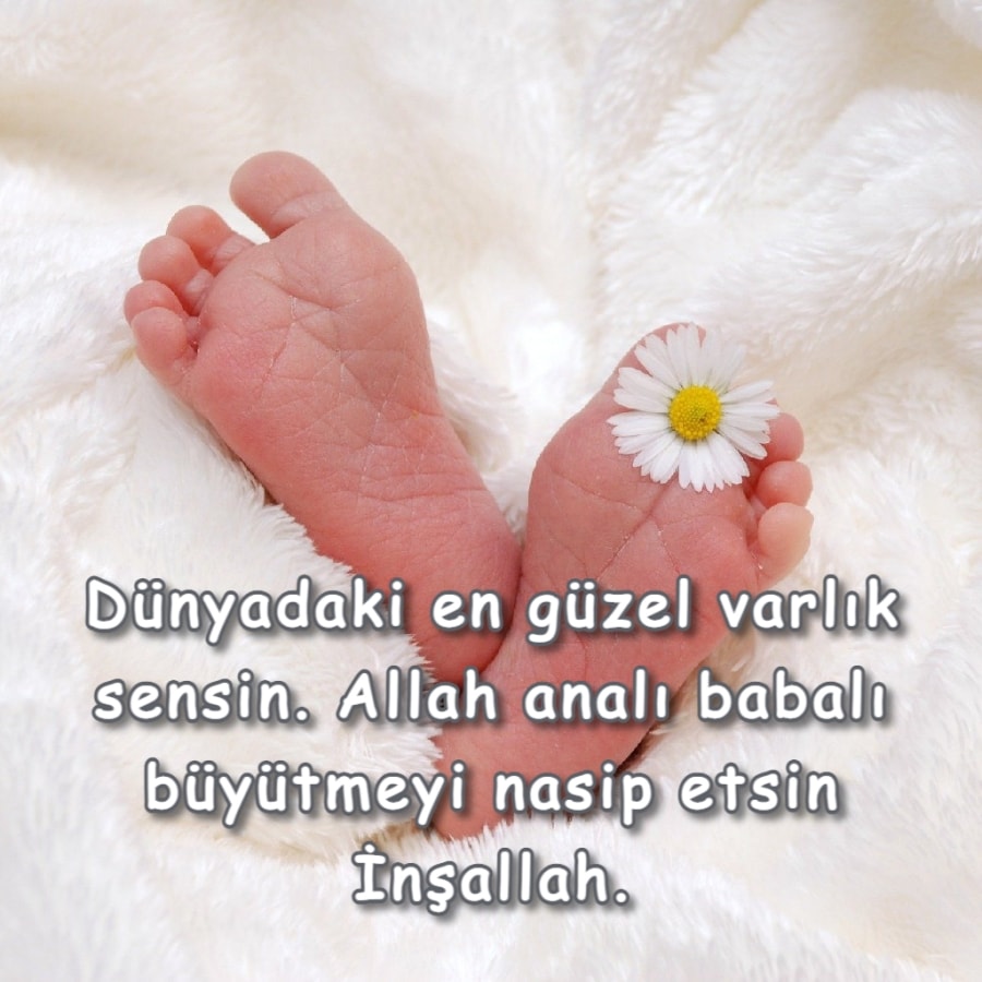 hoş geldin bebeğim