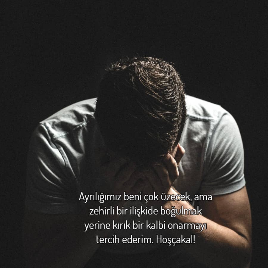 Hoşçakal mesajı