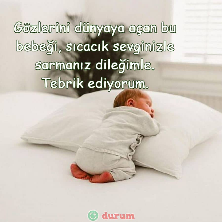 hoşgeldin bebek sözleri