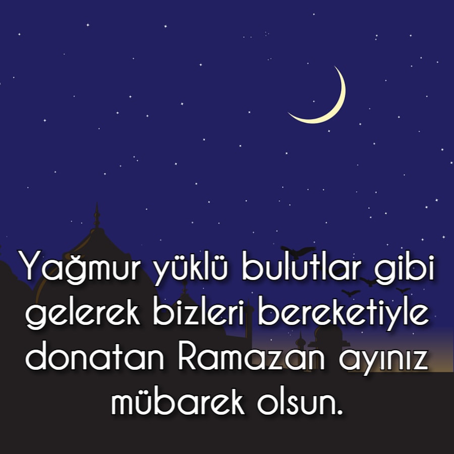 Hoşgeldin Ramazan yazılı resim