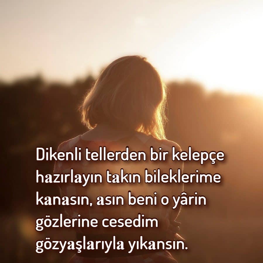 Hüzün ile ilgili Sözler