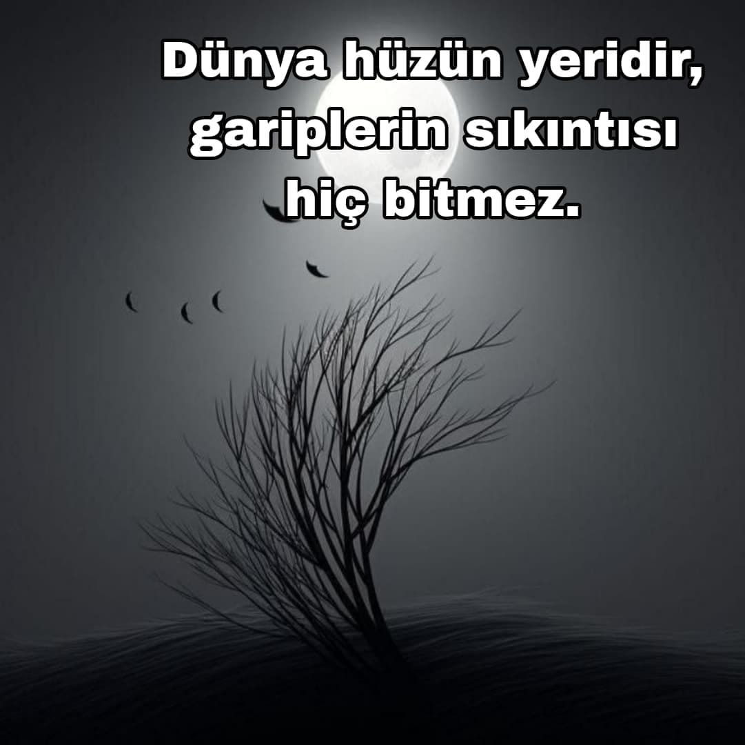 Hüzünlü Sözler