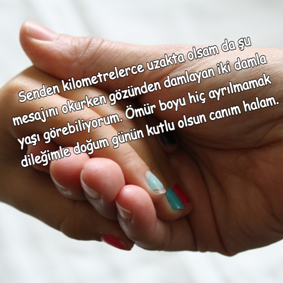 ice yeni yaşlara… Canım halam