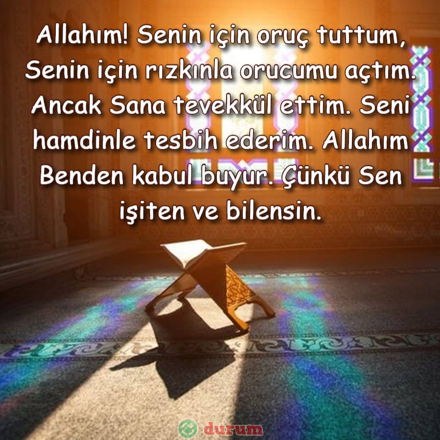 İFTAR DUALARI 2022 