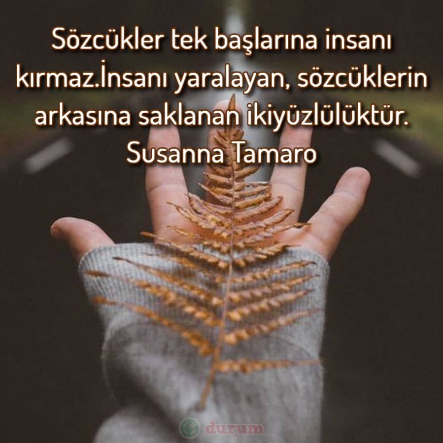 İki Yüzlü İnsanlara Kapak Sözler 