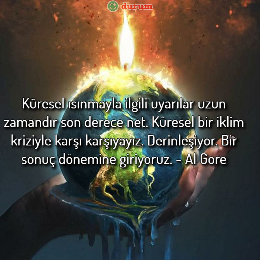 İklim Değişikliği İle İlgili Sözler resimli