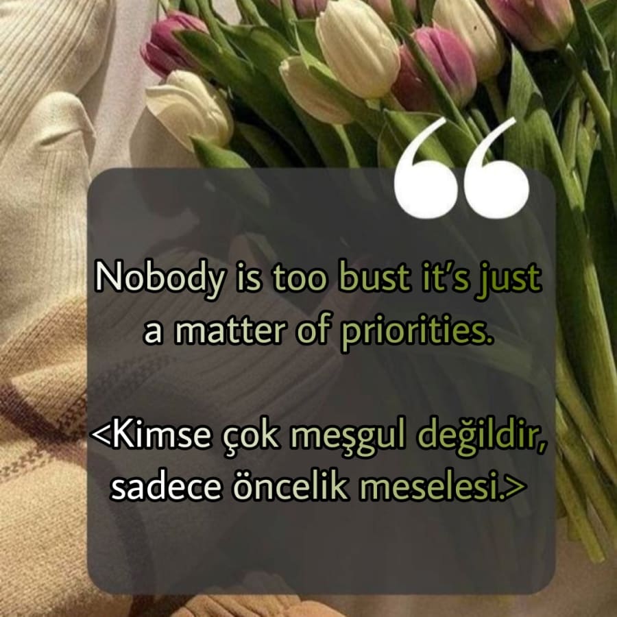 İngilizce Durum Sözleri Nobody