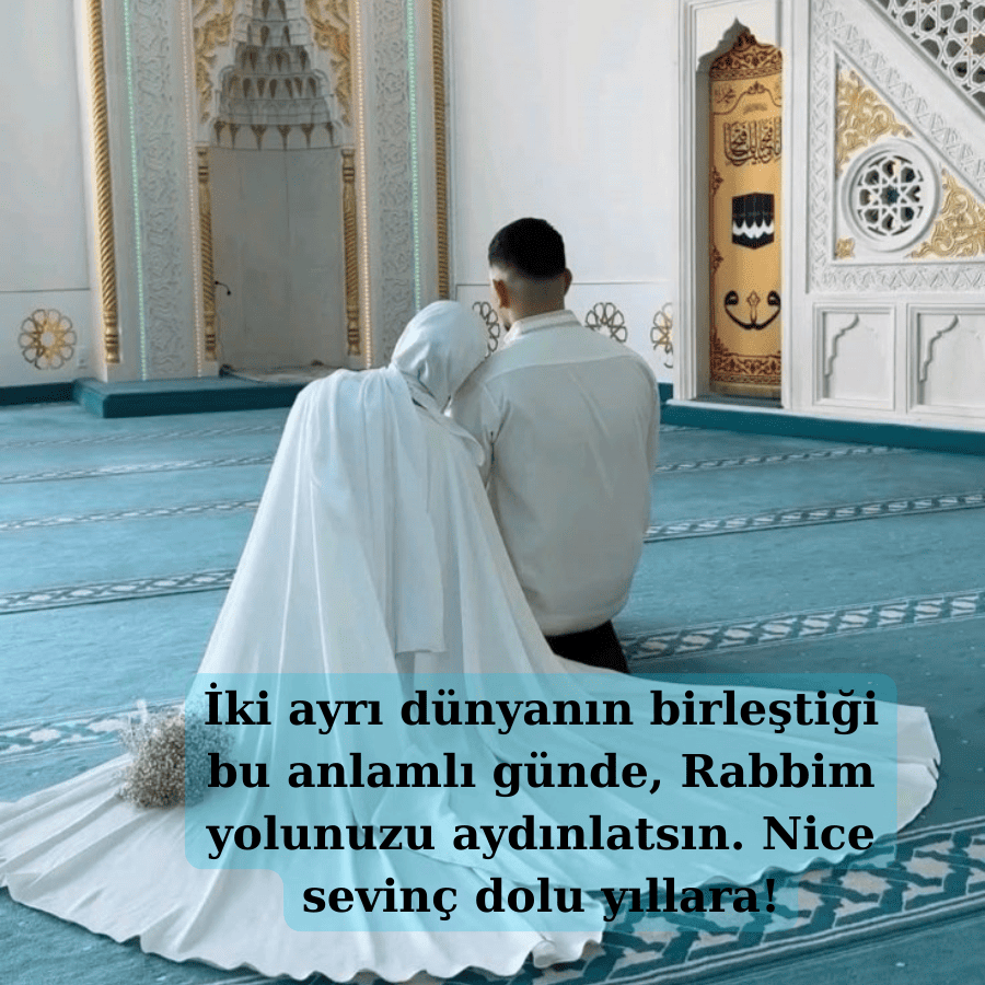 İslami Düğün Tebrikleri ve Dualar