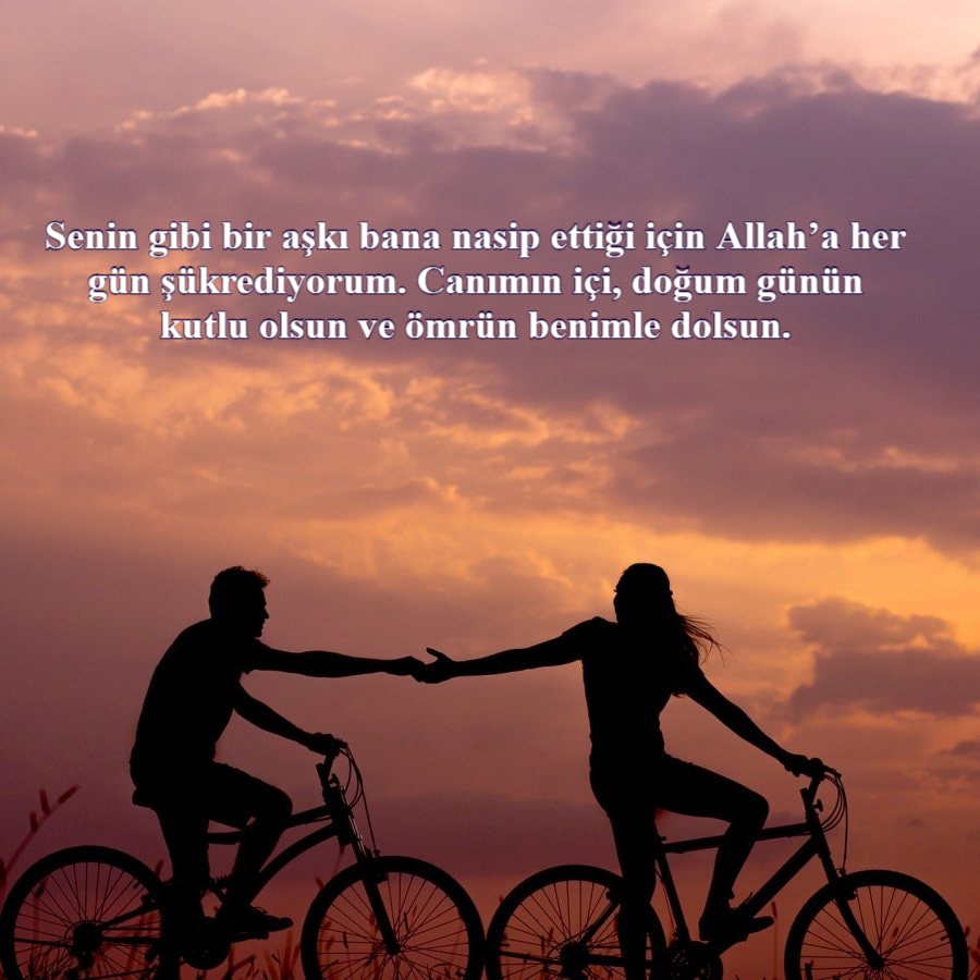 İyi ki doğdum canım eşim