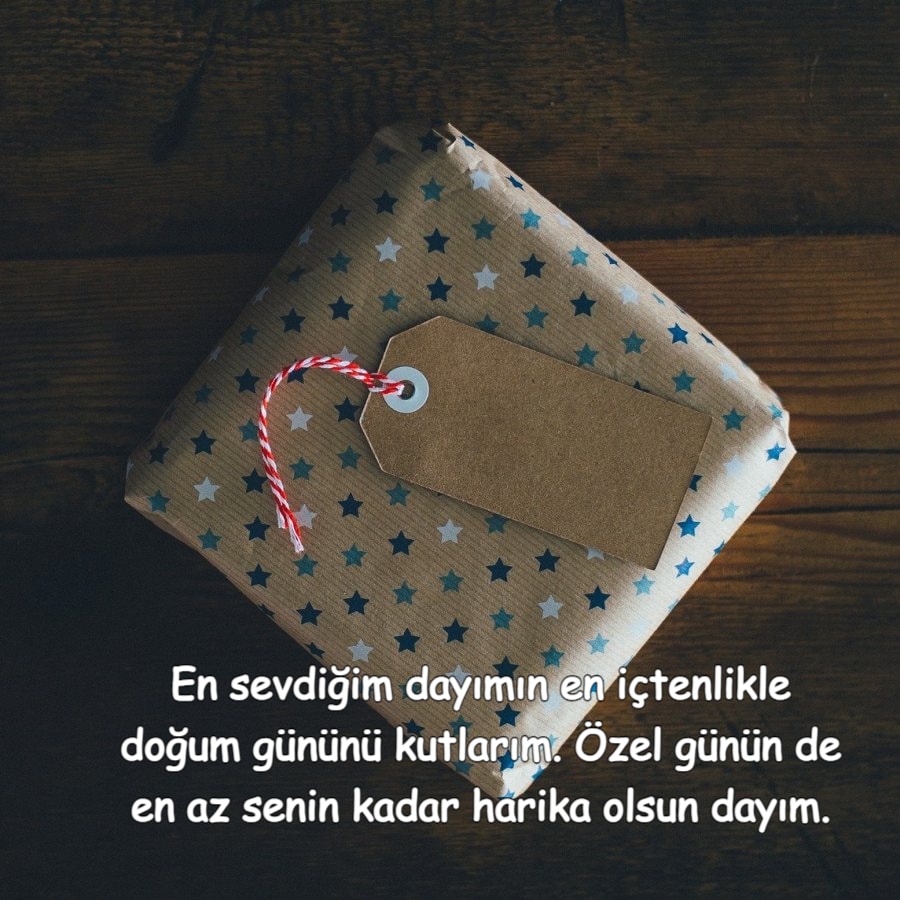 İyi ki doğdun dayı