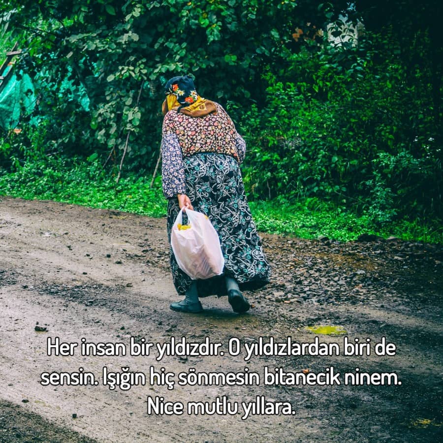 İyi ki doğdun, iyi ki varsın canım ninem