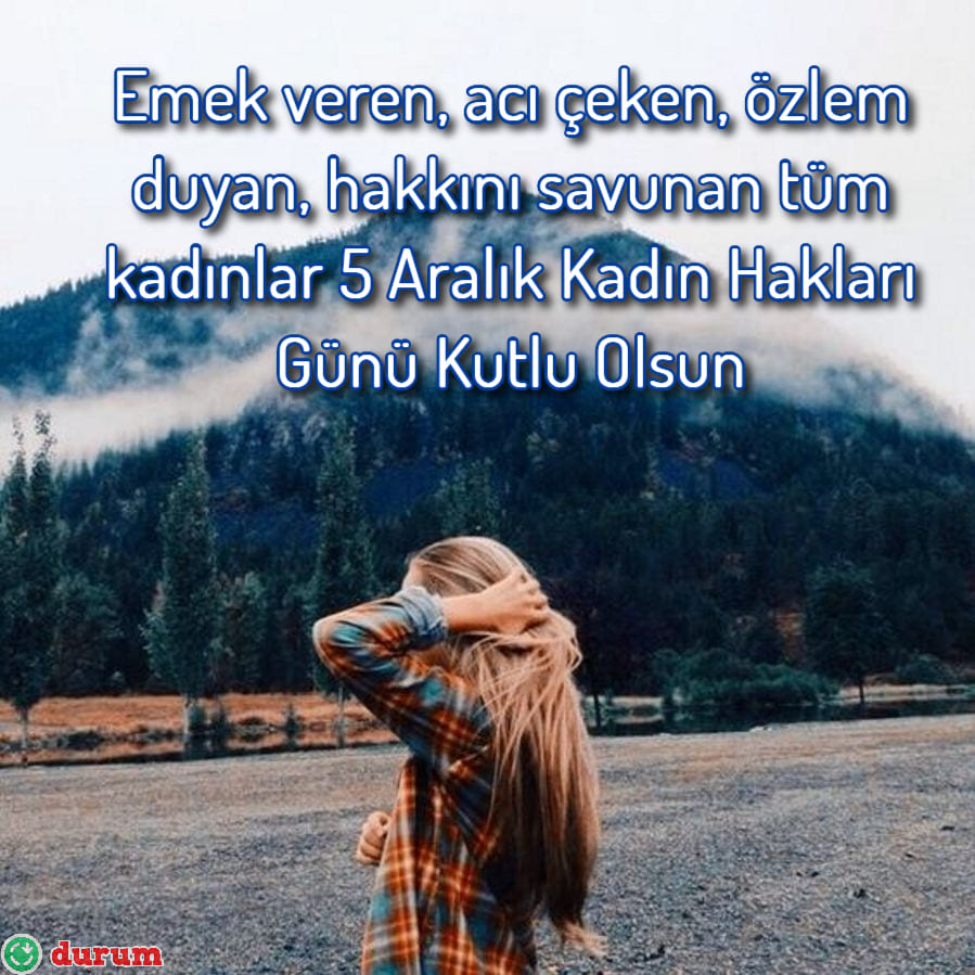 Kadın Hakları ile ilgili sozler