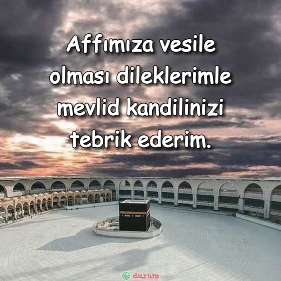 Kandili Kutlama Mesajları