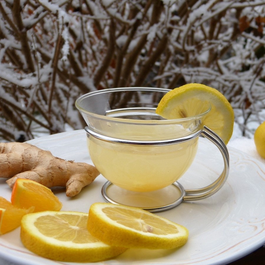 Karda limon ve su