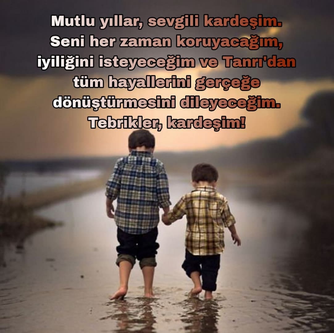 Kardeşe Doğum Günü Mesajları