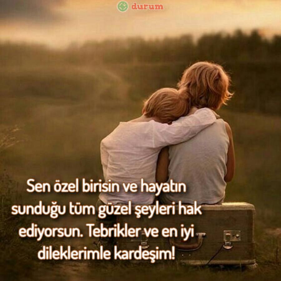 Kardeşe Duygusal Doğum Günü Mesajları