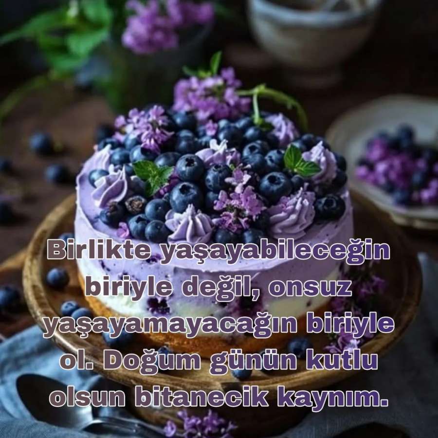 Kayın İçin Anlamlı Doğum Günü Tebrikleri