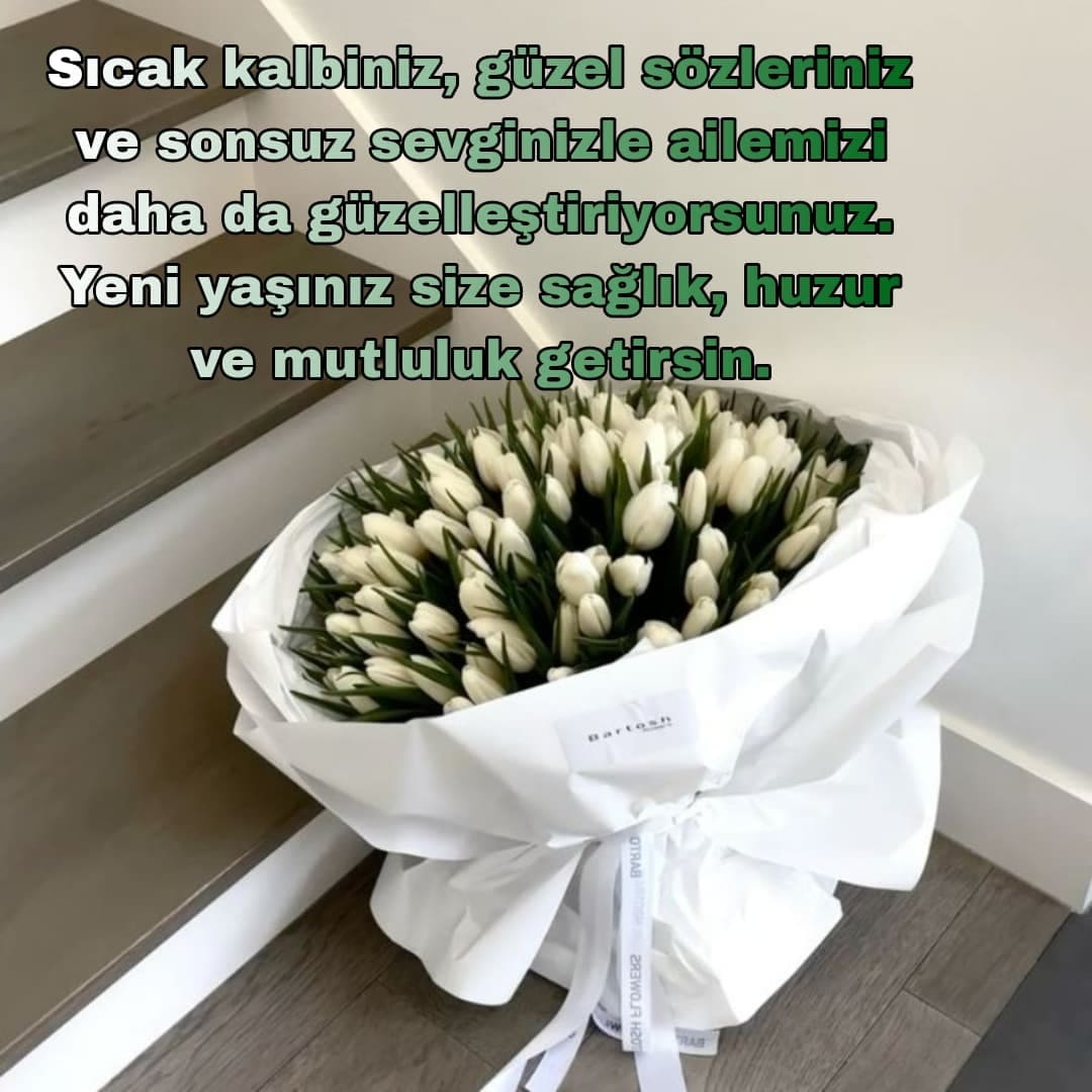 Kayınvalideme İçten Doğum Günü İletileri