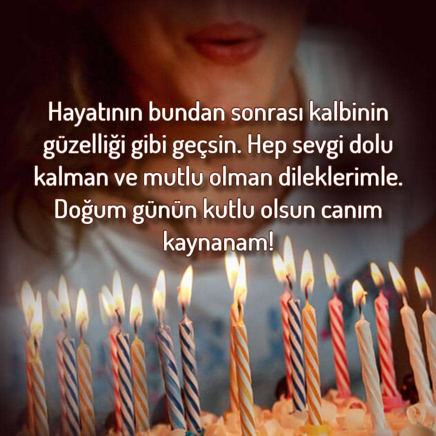 Kayınvalideye yazacak Doğum Günü Mesajları
