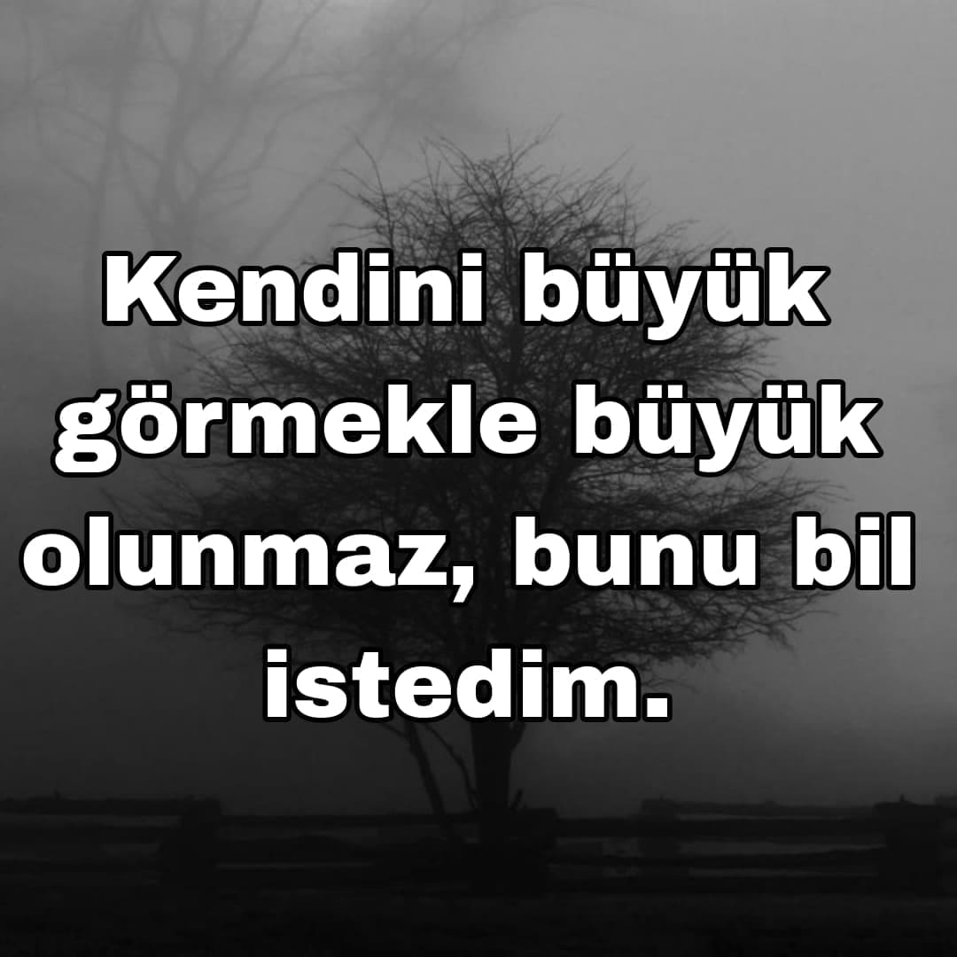 Kibir İle İlgili Sözler 2025