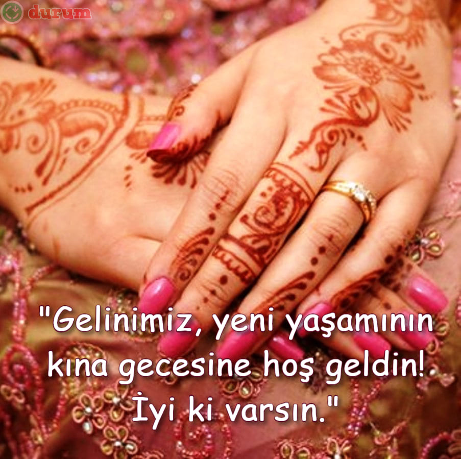 Kına Gecesi Sözleri anlamli