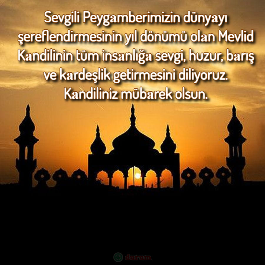 Kisa Mevlid Kandili Sözleri