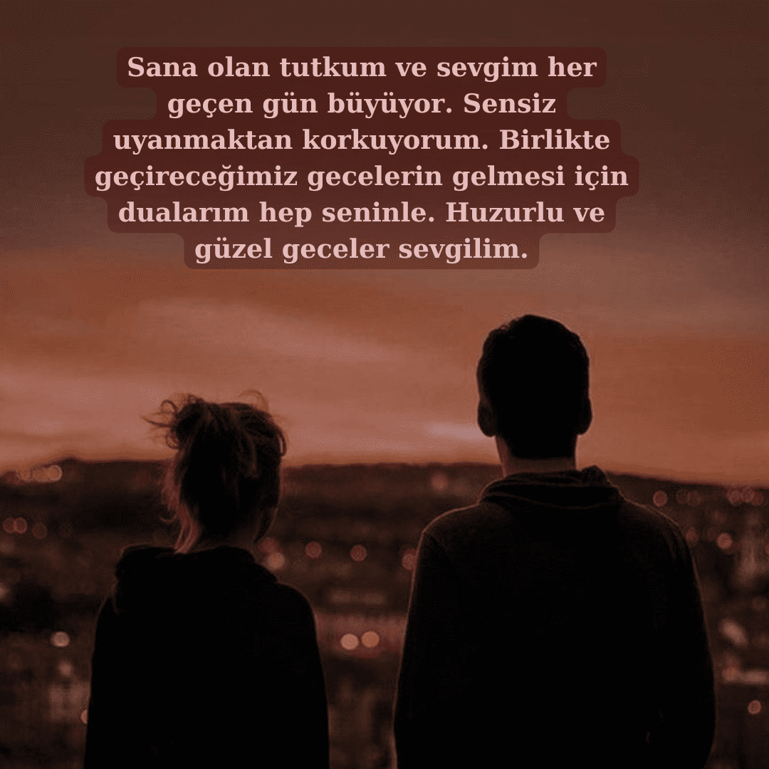 Kız arkadaşa Fısıldayabileceğiniz En Tatlı İyi Geceler Mesajları