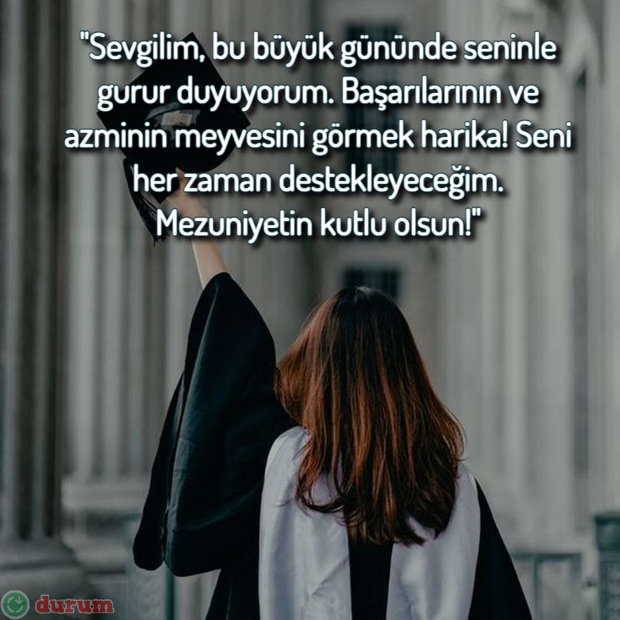 Kız Arkadaşınıza Mezuniyyet Mesajları