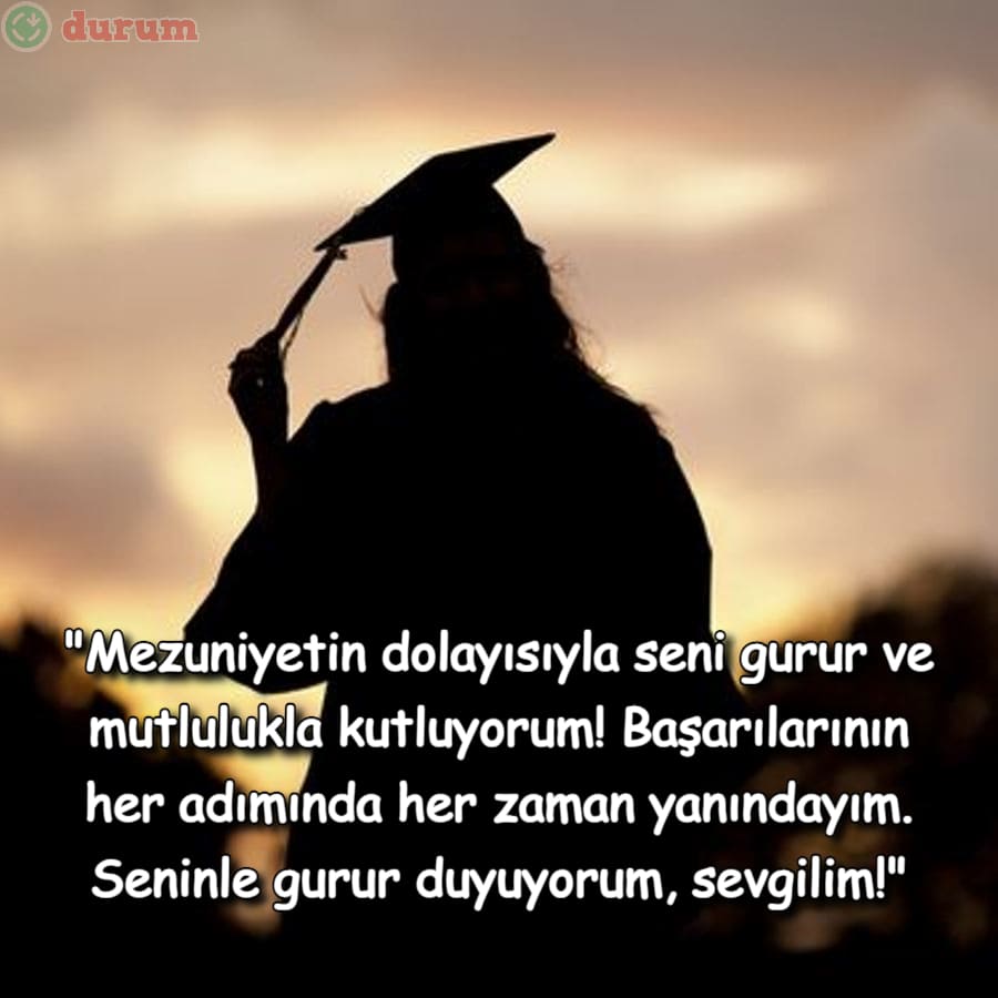 Kız Arkadaşınıza Mezuniyyet tebrikleri anlamli