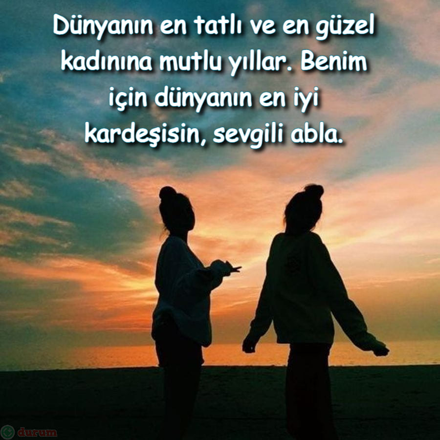 Kız Kardeş için Resimli Doğum Günü Mesajları