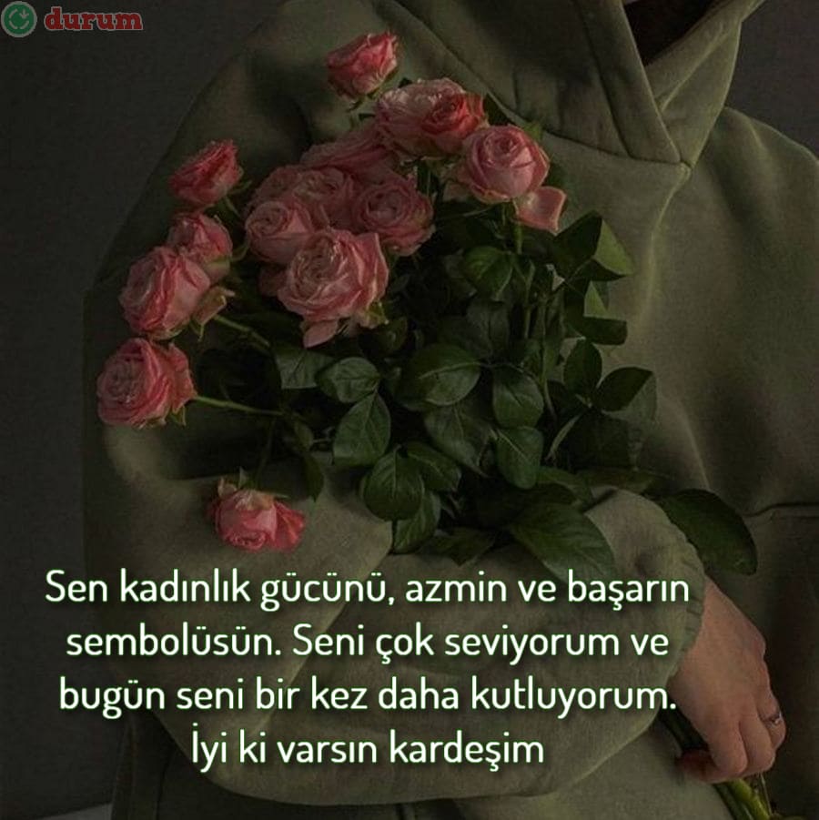 Kız kardeşe 8 mart tebrikleri yeni