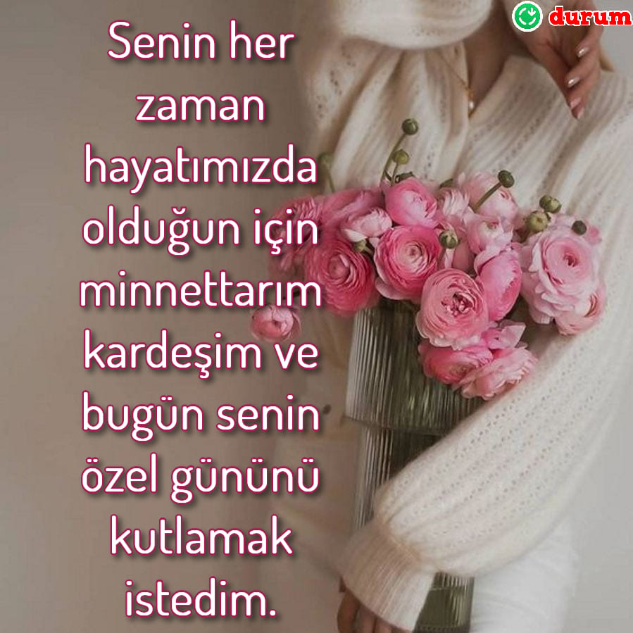 Kız kardeşe anlamli 8 mart tebrikleri