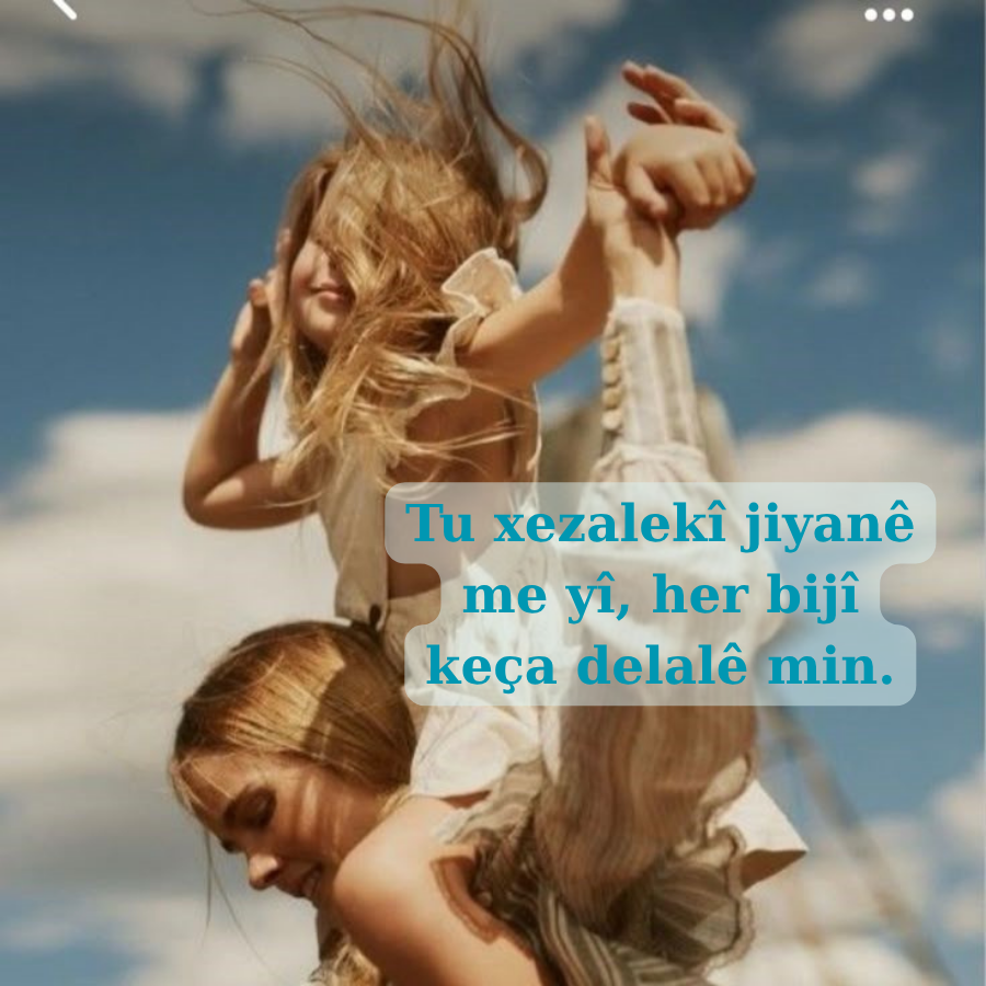 Kızım İçin Kürtçe Doğum Günü