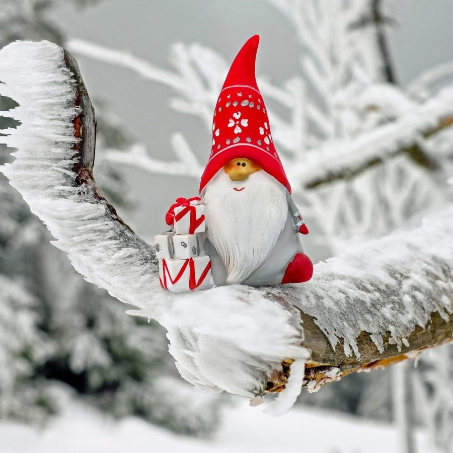 Komik Noel Baba fotoğrafı
