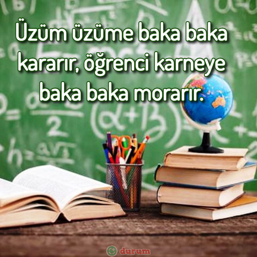 Komik Okul Mesajlari