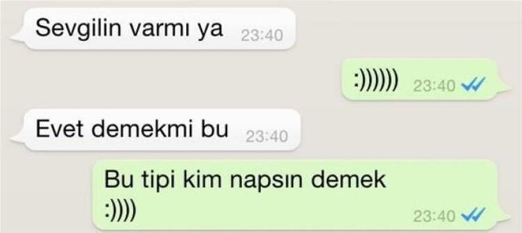 komik yazışmalar