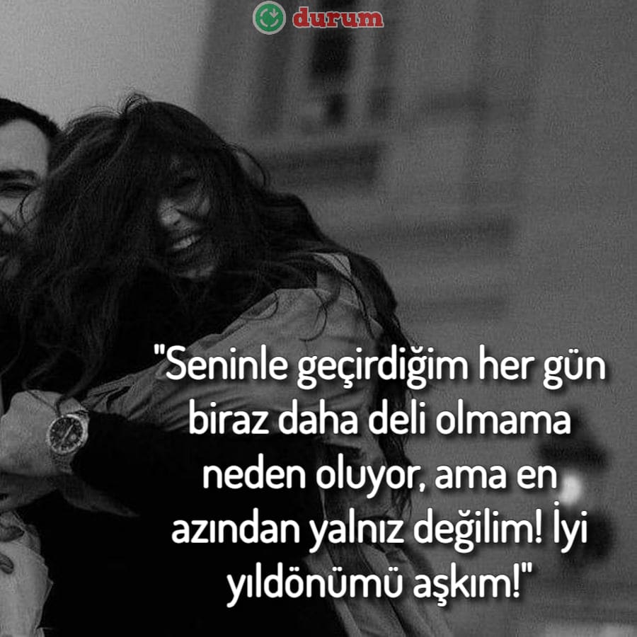 Komik Yıldönümü Mesajları kisa
