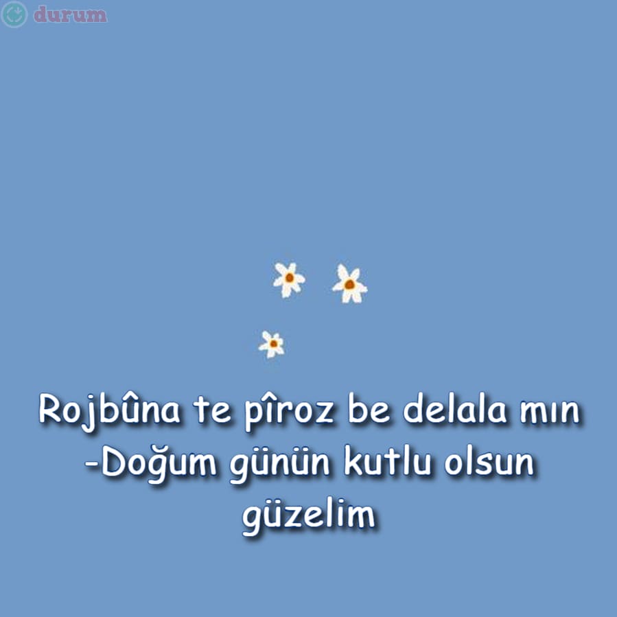 Kürtçe Doğum Günü Mesajları 2022