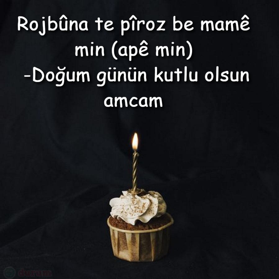 Kürtçe En Yeni Doğum Günü Mesajları