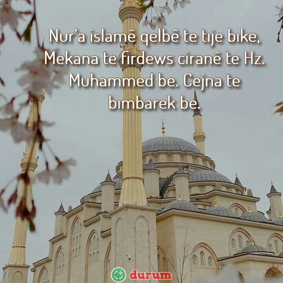Kürtçe Ramazan Mesajları resimli