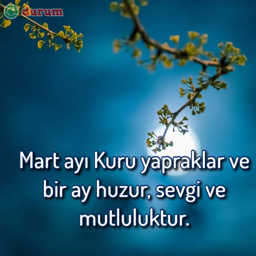 Mart ayi yazin gelisi