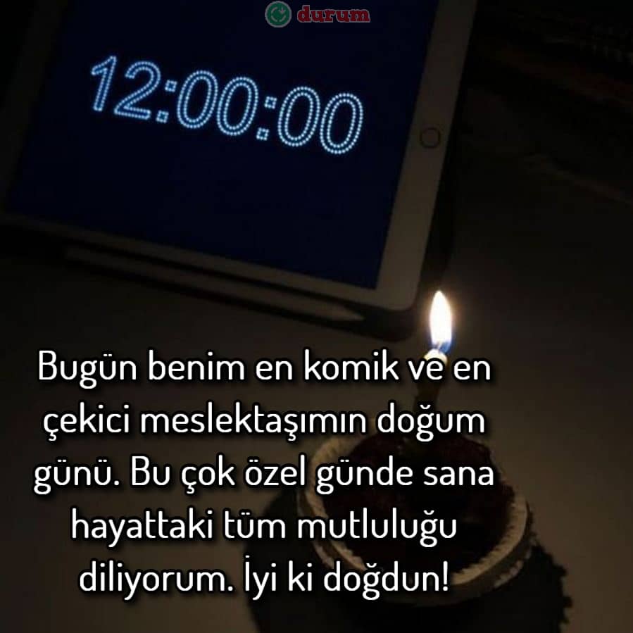 Meslektaşınıza Doğum Günü Kutlama Sözleri